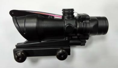 Коллиматор страйкбольный ACOG Real Fiber 1x32 Red/Green Black фото, описание
