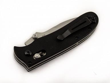 Нож складной Ganzo G704B черный фото, описание