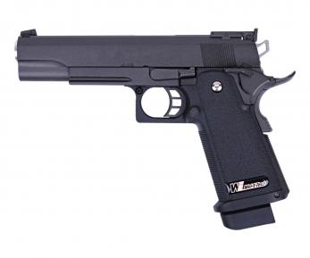 Страйкбольный пистолет WE COLT M1911 Hi-Capa 5.1. черный WE-H001 фото, описание