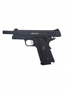 Страйкбольный пистолет KJW COLT 1911A1 MEU KP-07 GBB Green Gas Black KP-07.GAS фото, описание