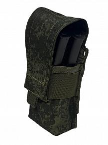 Подсумок Bastion на 2 магазина с клапаном Цвет ЕМР Русский пиксель фото, описание