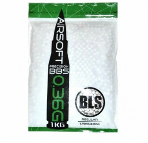 Шары BLS 0,36 белые 2777шт 1KG-H36I фото, описание