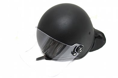 Шлем страйкбольный ЗШ-1 с забралом Черный фото, описание