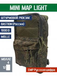Подсумок штурмовой рюкзак Bastion Mini Map Light Цвет ЕМР Русский пиксель фото, описание
