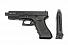 Страйкбольный пистолет KJW GLOCK G17 удлиненный GBB фото, описание