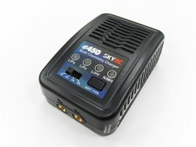 Зарядное устройство SkyRC E450 для LiPo/LiFe/LiHV/NiMH 1-3А фото, описание