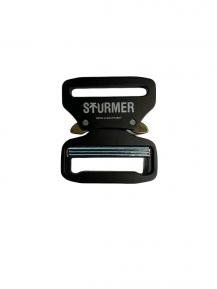 Пряжка Sturmer Кобра металл для стропы 45мм Черный фото, описание
