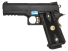 Страйкбольный пистолет WE COLT M1911 Hi-Capa 4.3. черный WE-H009 фото, описание