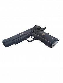 Страйкбольный пистолет KJW COLT 1911A1 MEU KP-07 GBB Green Gas Black KP-07.GAS фото, описание