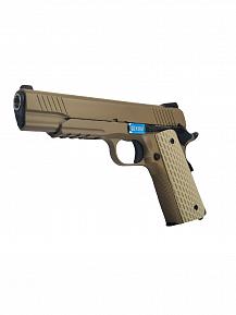 Страйкбольный пистолет WE Colt 1911 Kimber style TAN WE-E010-TAN фото, описание
