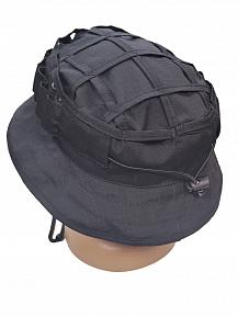 Панама тактическая Bastion Разведчик Цвет Черный размер 56-58 фото, описание