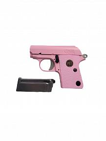 Страйкбольный пистолет WE COLT .25 Pink WE-CT001-PK фото, описание