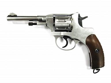 Револьвер страйкбольный WINGUN Наган CO2 CP131S фото, описание