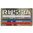 П034 Патч Флаг России RUSSIA 5*9см MC/3х цветный фото, описание