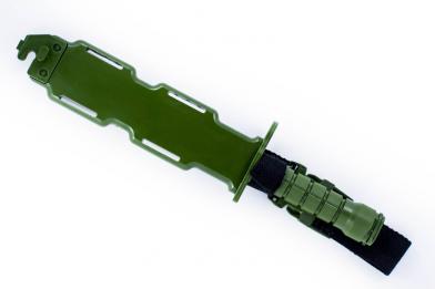 Штык-нож M9 резиновый на М серию Green фото, описание