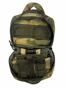 Аптечка подсумок Bastion PRO отрывная Цвет Мох A-Tacs FG фото, описание