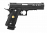 Страйкбольный пистолет WE COLT M1911 Hi-Capa 5.1. с перфорацией черный WE-H002 фото, описание