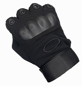 Перчатки тактические с защитой костяшек Black XL фото, описание