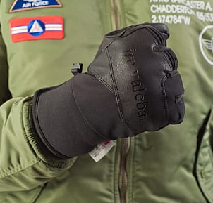 Перчатки тактические зимние с утеплителем Black XL фото, описание