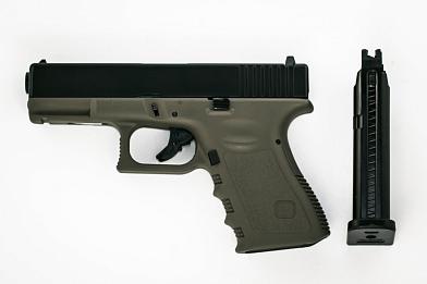 Страйкбольный пистолет KJW GLOCK-32C OD KP-03-MS фото, описание