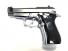 Страйкбольный пистолет WE BERETTA M84 GBB хром WE-M013-SV фото, описание