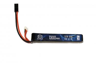 Аккумулятор BlueMAX LiPo 11,1V 1300mAh mTamiya 20C 17*20*128мм фото, описание