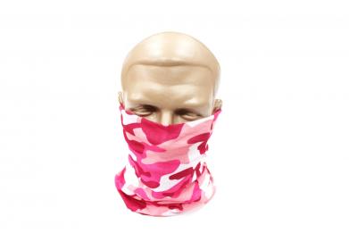 Бафф мультишарф цвет Pink Camo фото, описание