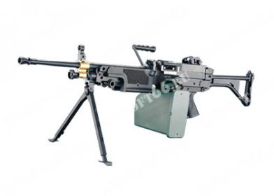 Пулемет страйкбольный A&K FN M249 MK1 фото, описание