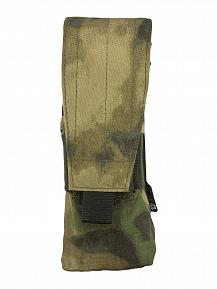 Подсумок Bastion на 2 магазина с клапаном Цвет МОХ A-Tacs FG фото, описание