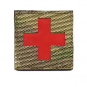 П007 Патч Медицинский крест 5*5см MC/Красный отражающий фото, описание